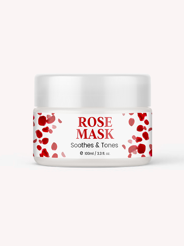 ROSE FACE MASK - 100ML